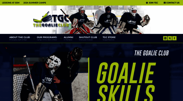 thegoalieclub.com