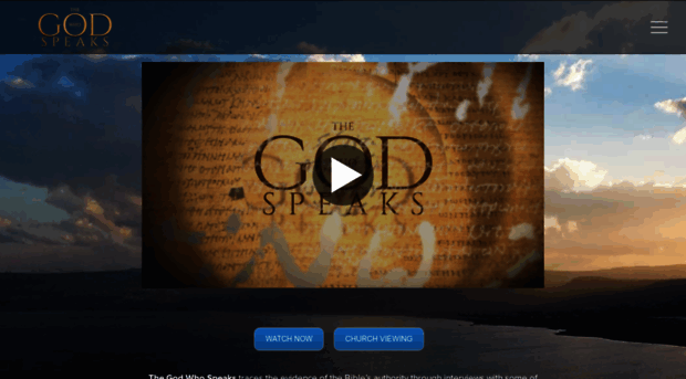 thegodwhospeaks.org