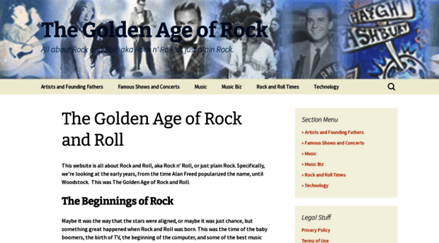 thegoldenageofrock.com