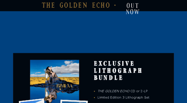 thegoldenecho.kimbramusic.com