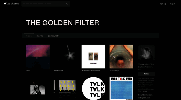 thegoldenfilter.bandcamp.com