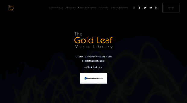 thegoldleafmusiclibrary.com