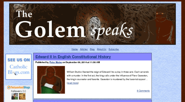 thegolemspeaks.com