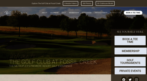 thegolfclubatfossilcreek.com