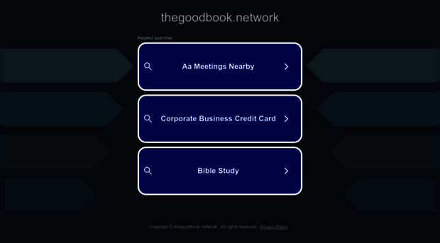 thegoodbook.network