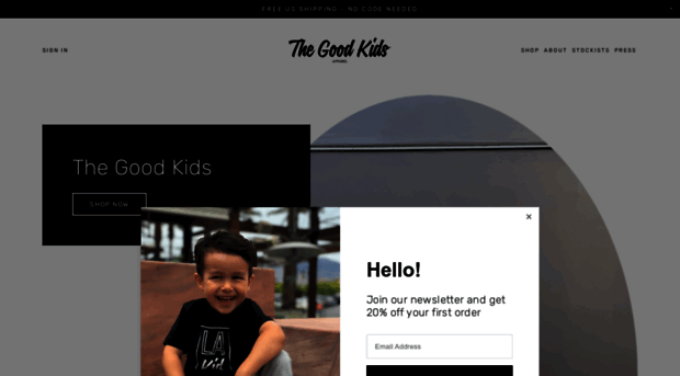 thegoodkidsapparel.com