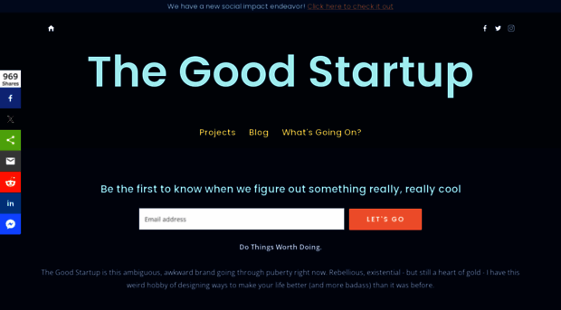 thegoodstartup.com