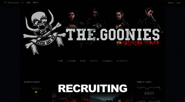 thegoonies.shivtr.com