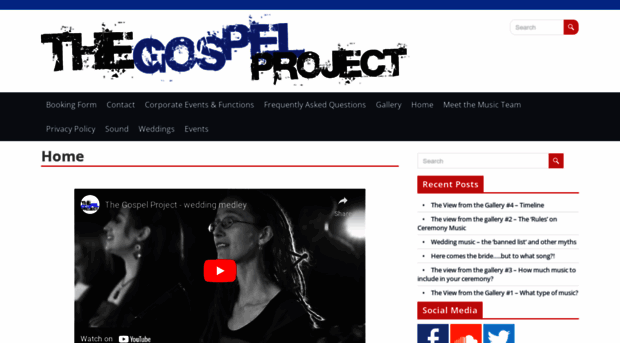 thegospelprojectireland.com