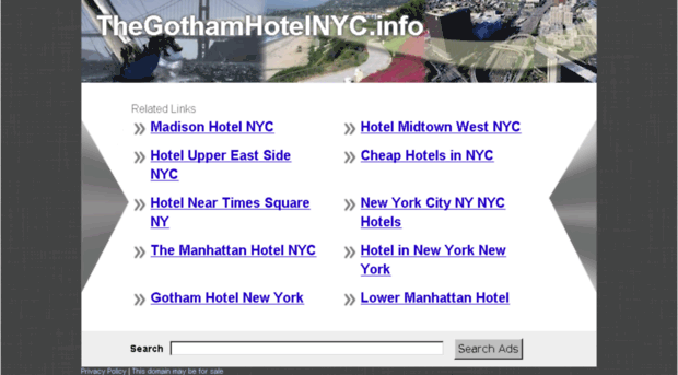 thegothamhotelnyc.info