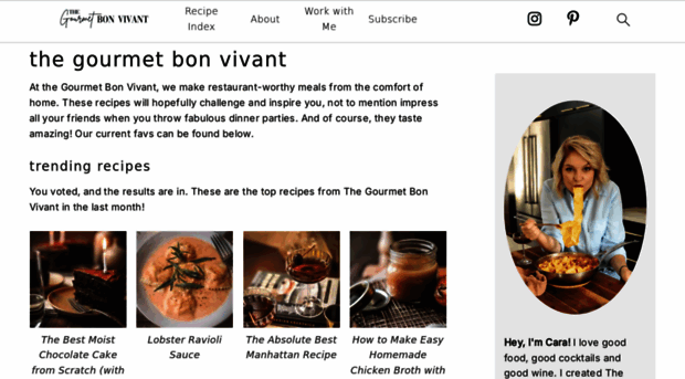 thegourmetbonvivant.com