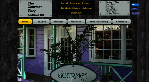 thegourmetshopbarbados.com