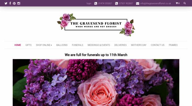 thegravesendflorist.co.uk