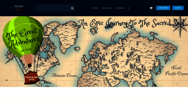 thegreatadventuresofthetravelingsoul.com