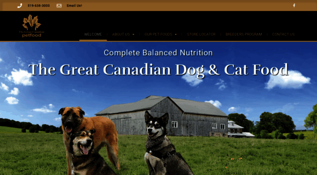 thegreatcanadiandogfood.ca