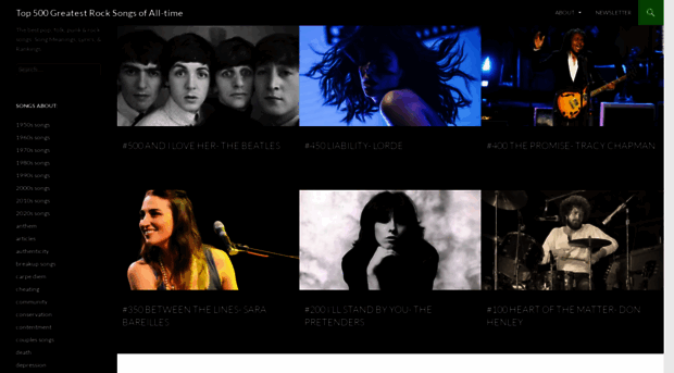 thegreatestsongs.com