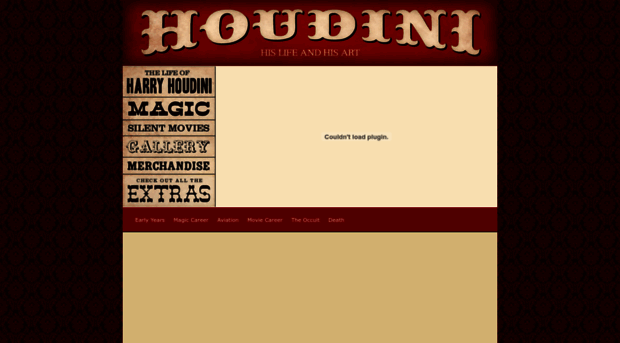 thegreatharryhoudini.com