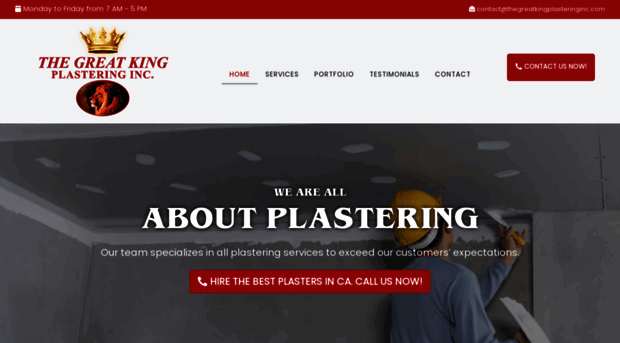 thegreatkingplasteringinc.com