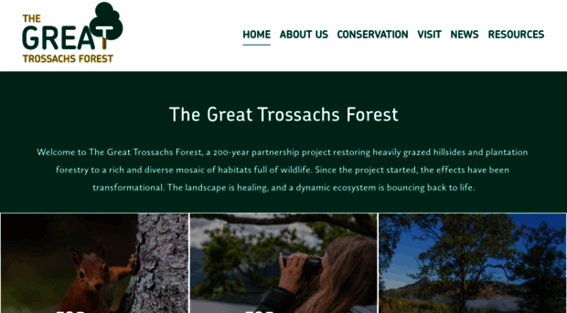 thegreattrossachsforest.co.uk