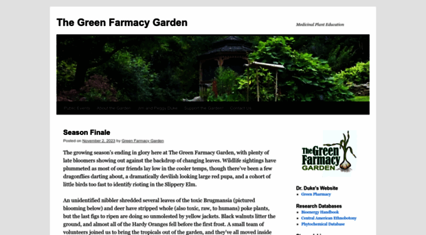 thegreenfarmacygarden.com