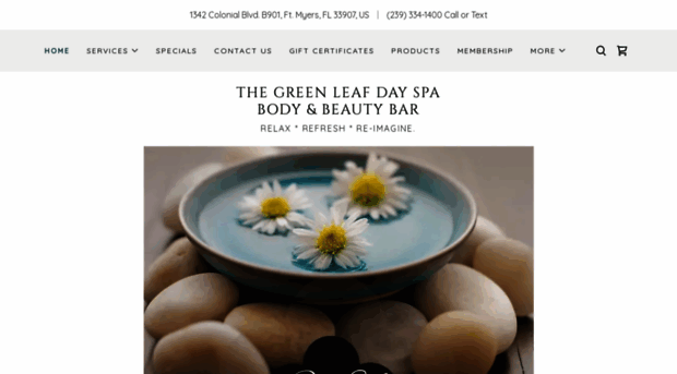 thegreenleafdayspa.com