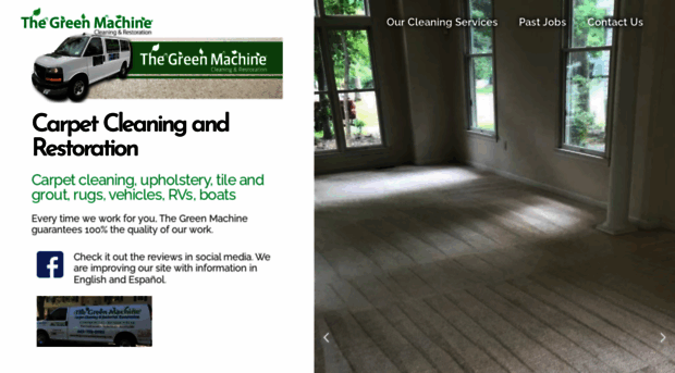 thegreenmachinecleaning.com