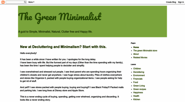 thegreenminimalist.blogspot.com