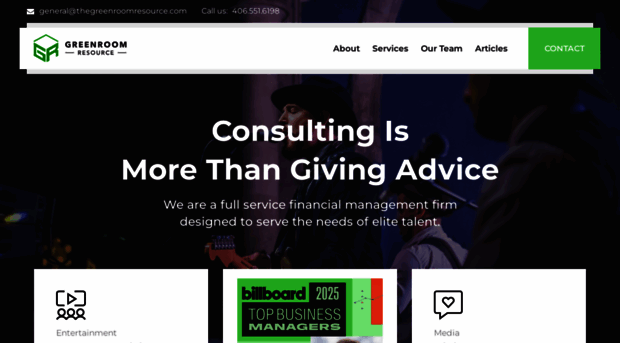 thegreenroomresource.com