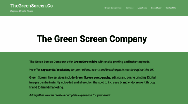 thegreenscreen.co