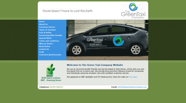 thegreentaxicompany.com