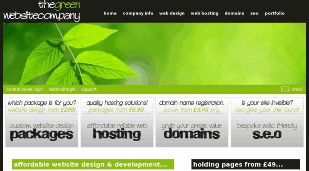 thegreenwebsitecompany.com