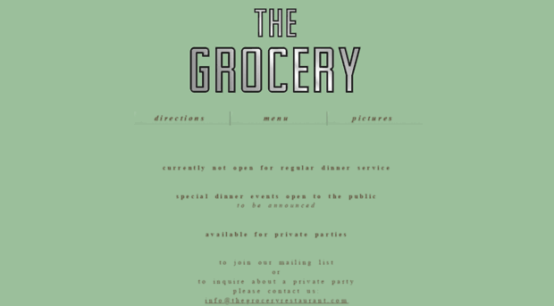 thegroceryrestaurant.com