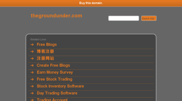 thegroundunder.com