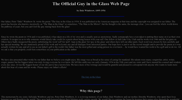 theguyintheglass.com