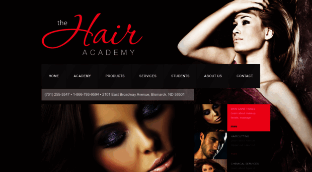 thehairacademynd.com