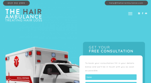 thehairambulance.com