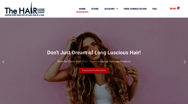 thehairlossclinicstore.com