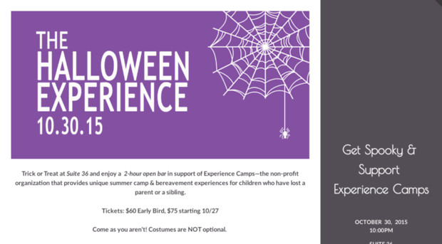 thehalloweenexperience2015.splashthat.com