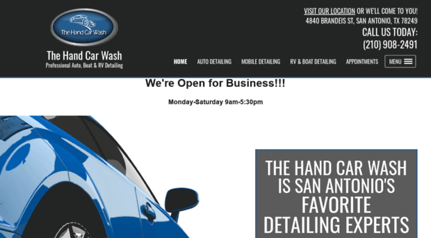 thehandcarwash.com