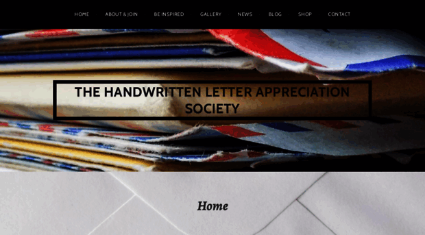 thehandwrittenletterappreciationsociety.org