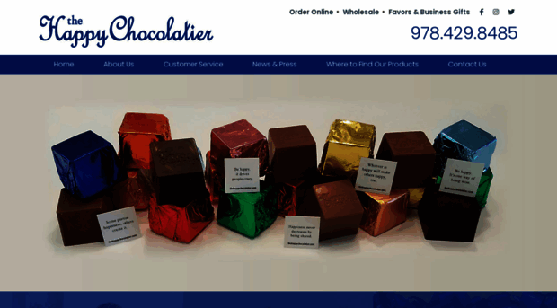 thehappychocolatier.com