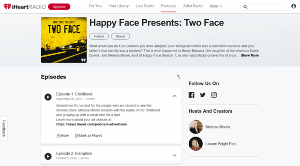 thehappyfacepodcast.com