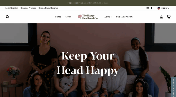 thehappyheadbandco.com