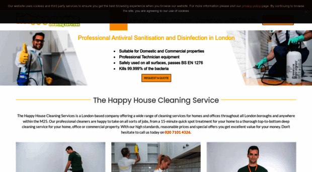 thehappyhousecleaning.co.uk
