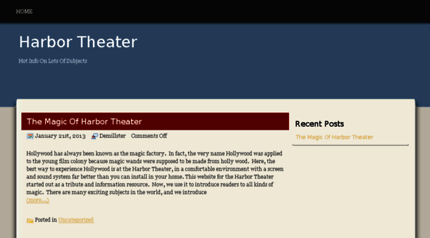 theharbortheater.com