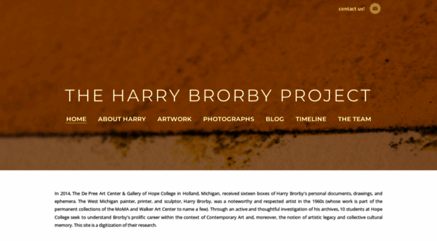 theharrybrorbyproject.weebly.com