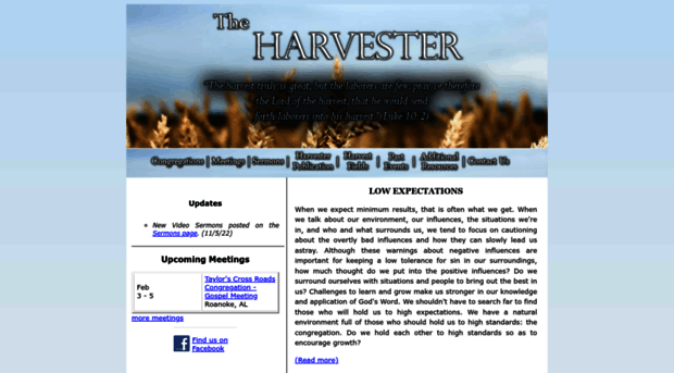 theharvesteronline.com