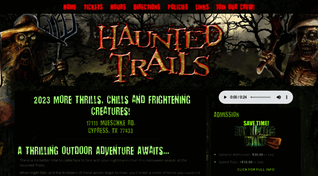 thehauntedtrails.com