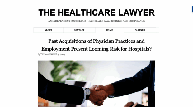 thehealthcarelawyer.com