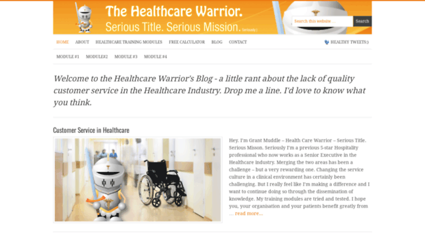 thehealthcarewarrior.com